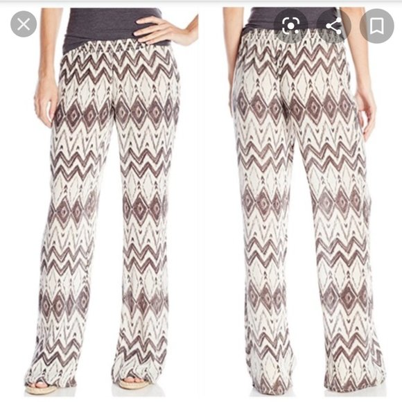 O'Neill Pants - O'Neill Edith Printed Woven Beach Pants